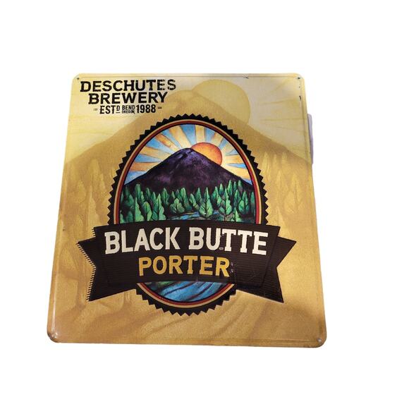 Black Butte wall tin - Picture 1 of 1